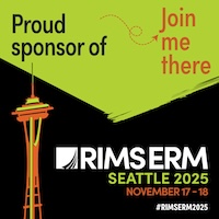 Proud sponsor of RIMS ERM Conference 2025. Join me there.